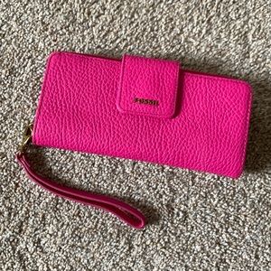 Leather Fossil Wallet